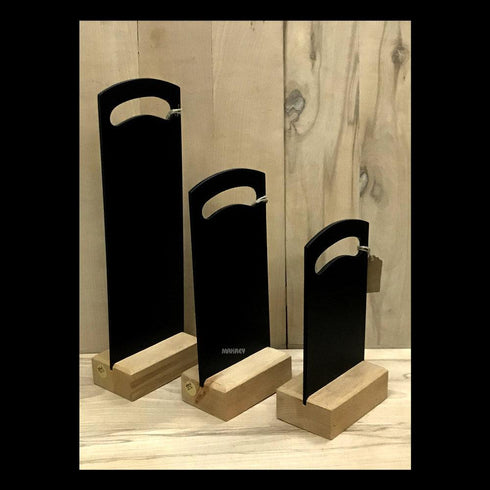 Wood Block Black Board Hdl